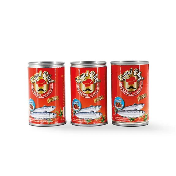 Canned mackerel