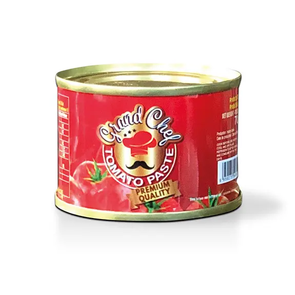 Canned tomato paste